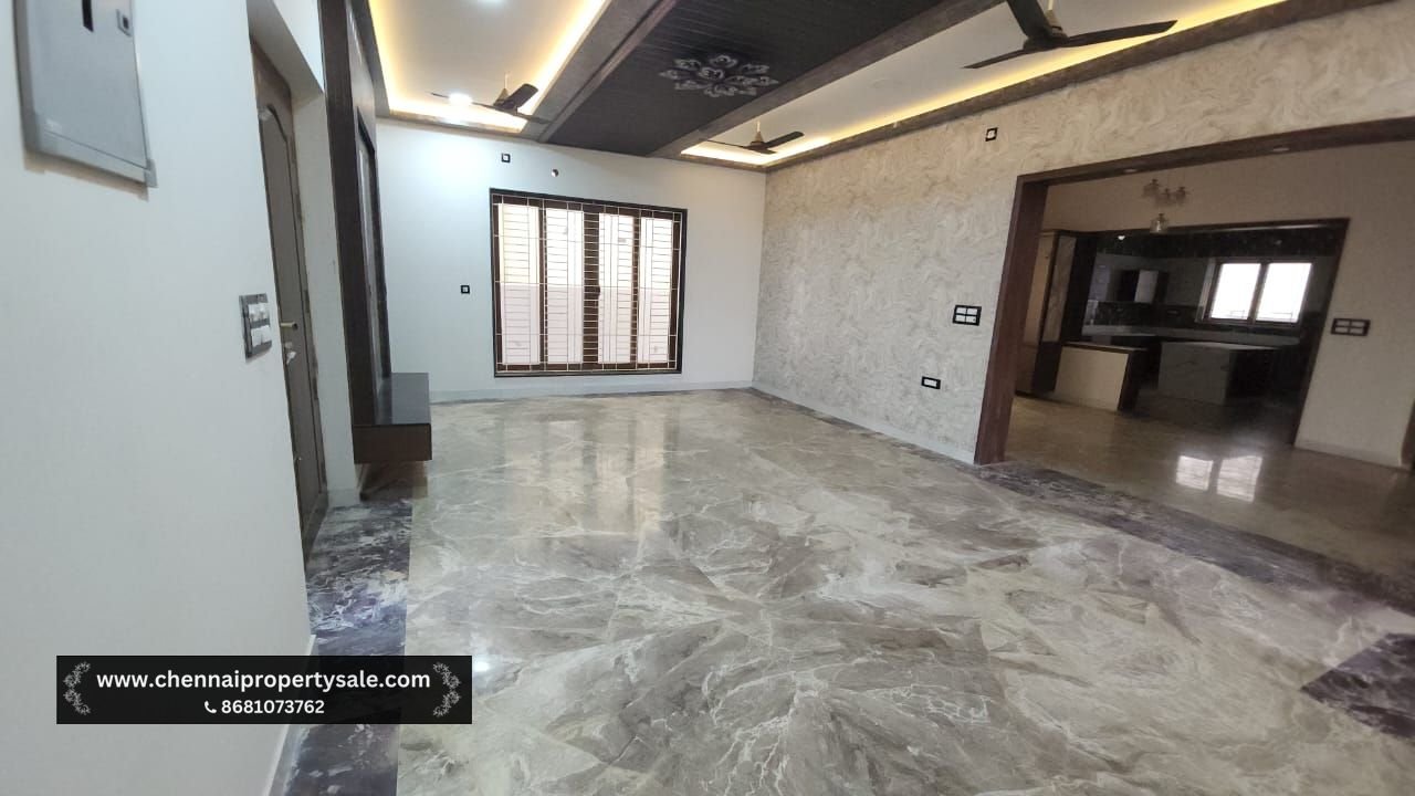 5500 Sqft Luxury Bungalow Sale in Valasaravakkam