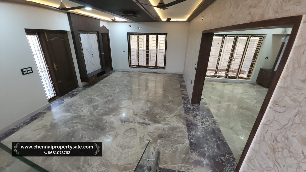 5500 Sqft Luxury Bungalow Sale in Valasaravakkam