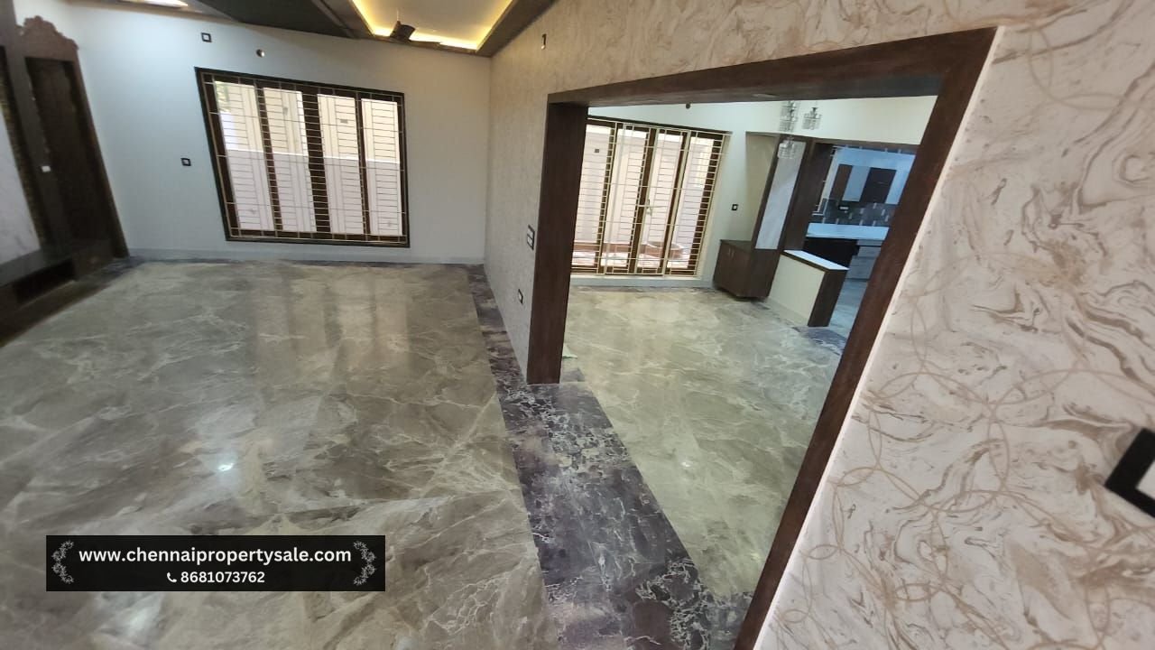 5500 Sqft Luxury Bungalow Sale in Valasaravakkam