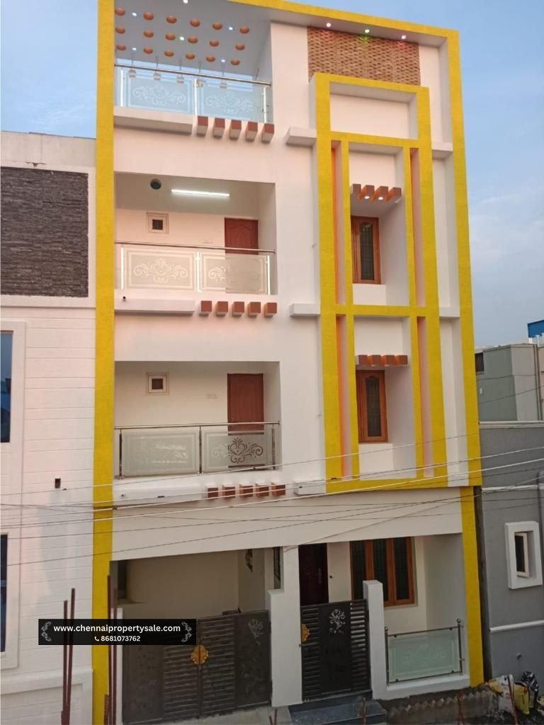2550 Sqft 3 BHK Duplex House Sale in Gerugambakkam