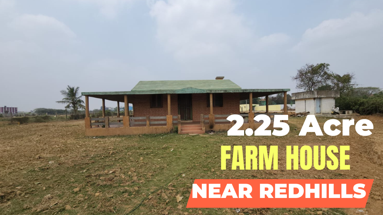 2.25 Acre Farm land Sale Near Redhills