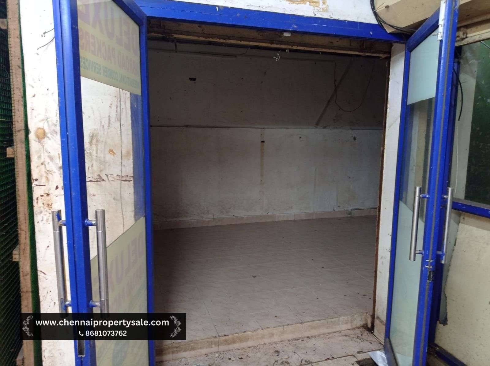 290 Sqft Commercial Shop Sale in West mambalam