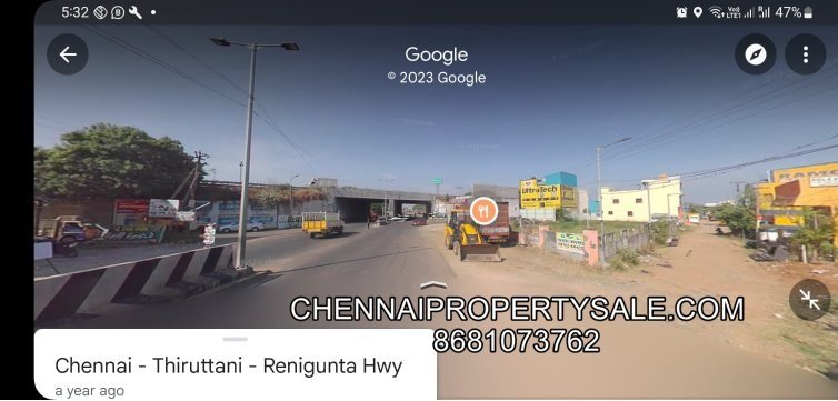 6800 sqft Commercial Land sale in Ambattur Chennai