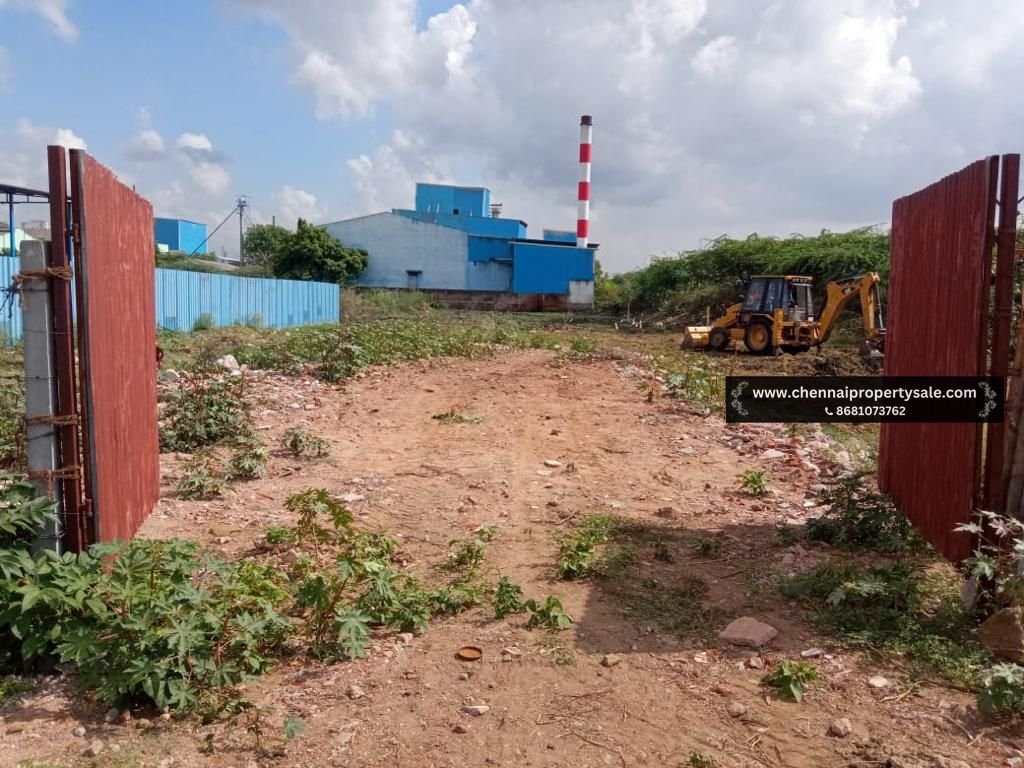 21800 Sqft Commercial and Industrial Land Sale at Puzhal