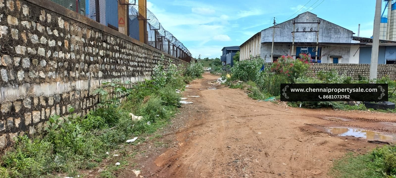 21800 Sqft Commercial and Industrial Land Sale at Puzhal