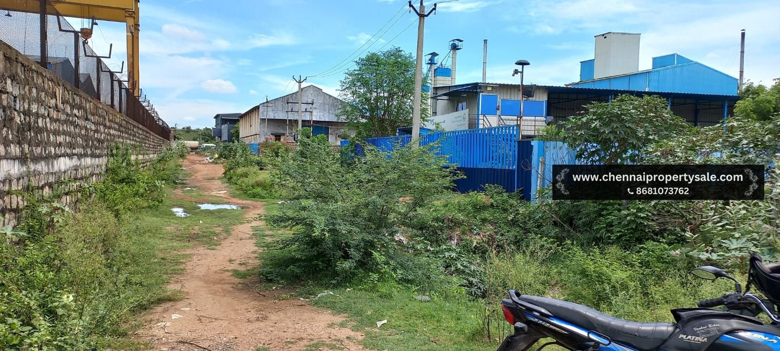 21800 Sqft Commercial and Industrial Land Sale at Puzhal