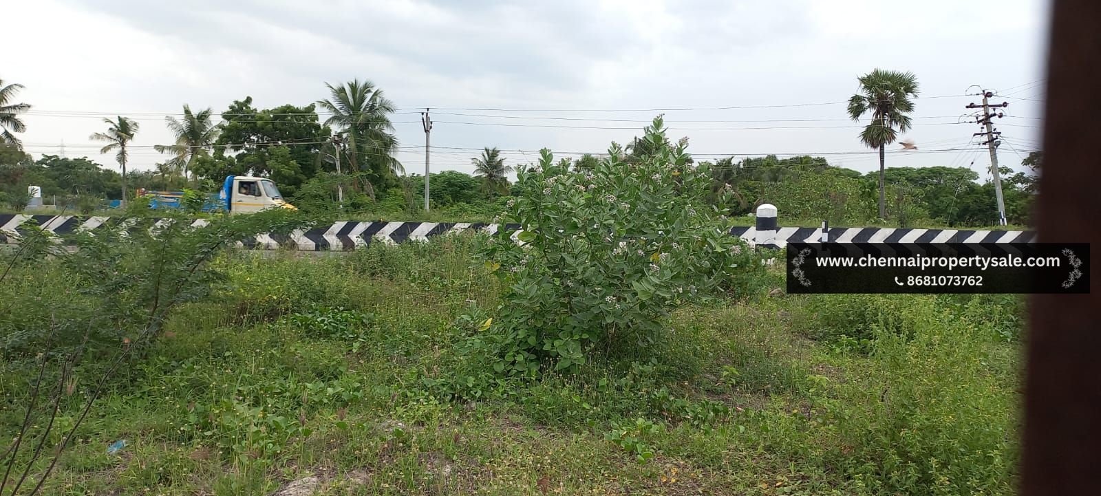 7 Ground On Road Land Sale in Muttukadu ECR