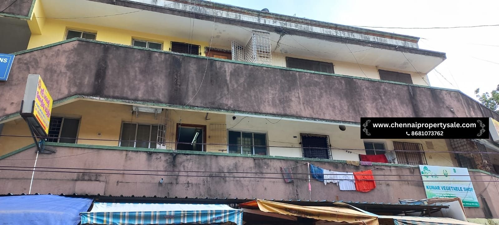 750 Sqft 2 BHK Flat sale in Mambalam