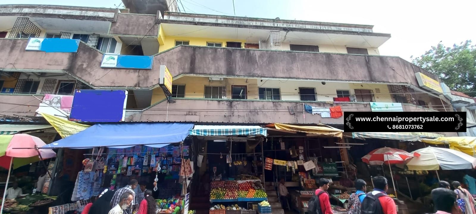 750 Sqft 2 BHK Flat sale in Mambalam