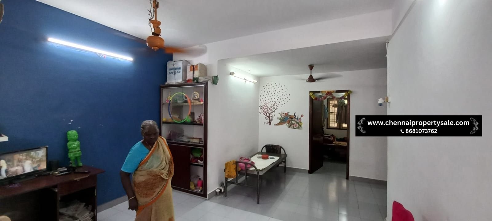 750 Sqft 2 BHK Flat sale in Mambalam