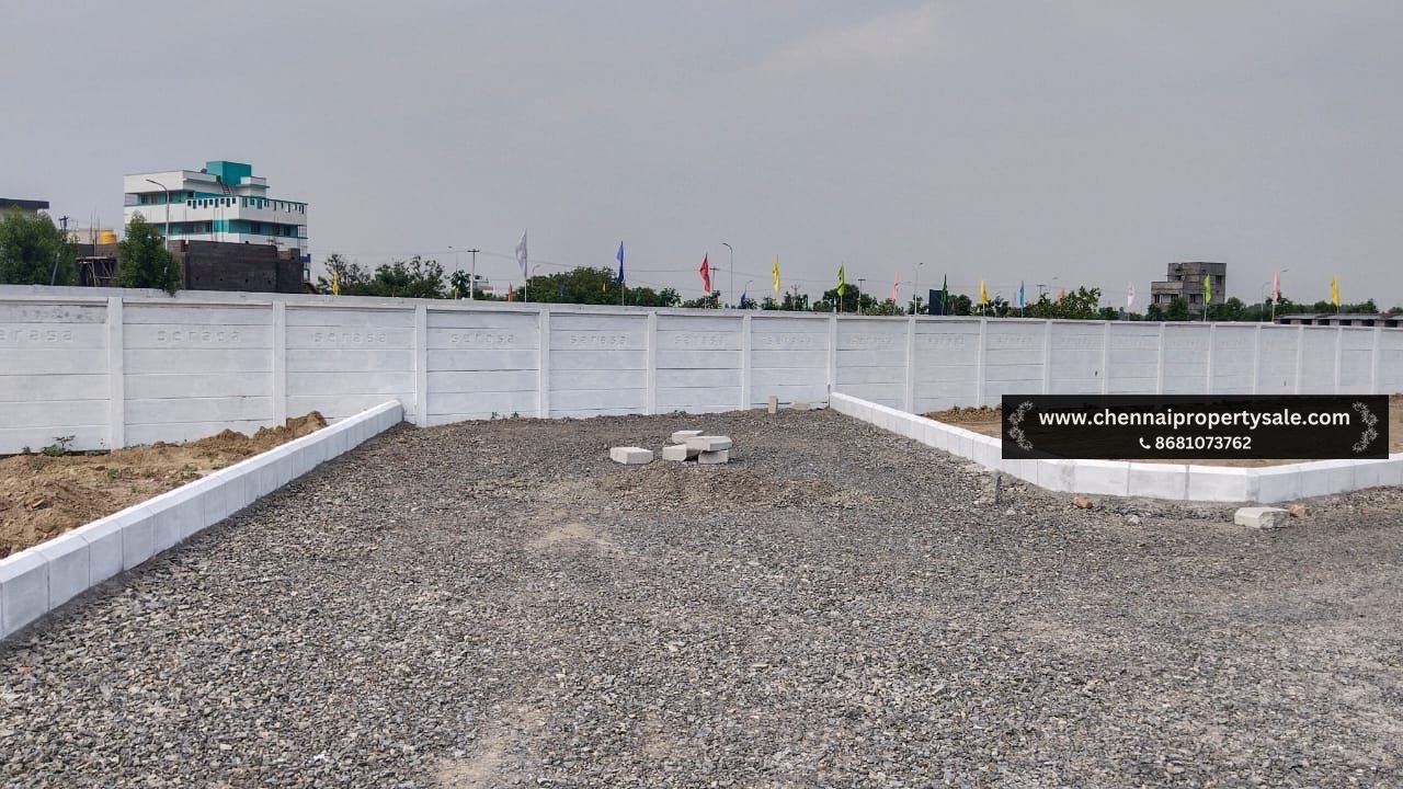Premium Residential Plots Sale in Mannivakkam