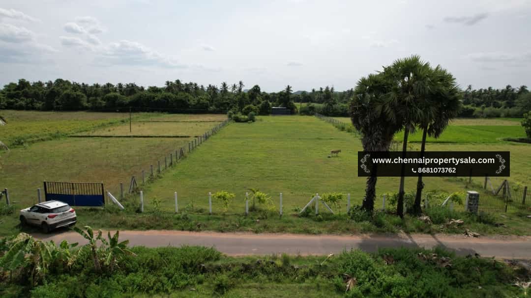 1 Acre DTCP Approved Farm Land Sale in Pooncheri near Tirukazhukundram