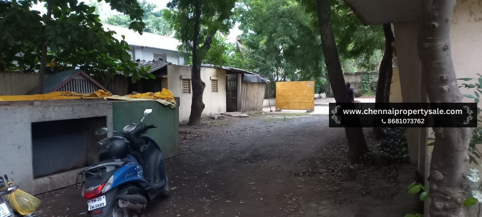 12160 Sqft Onroad Industrial Land with shed Sale in Ambattur