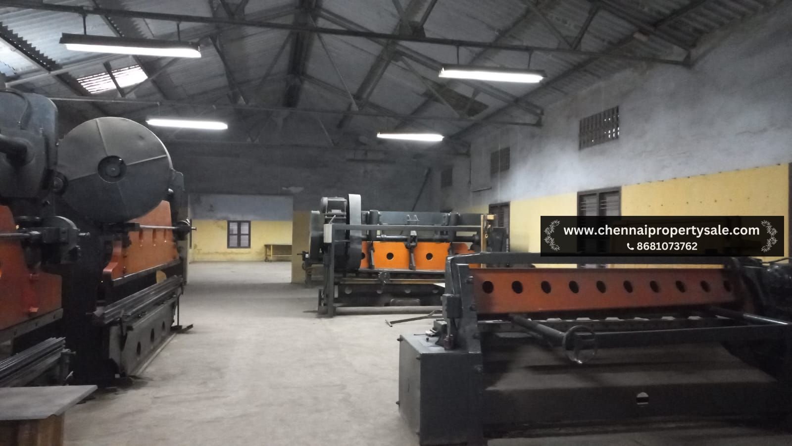 12160 Sqft Onroad Industrial Land with shed Sale in Ambattur