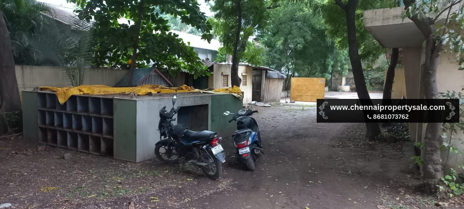 12160 Sqft Onroad Industrial Land with shed Sale in Ambattur