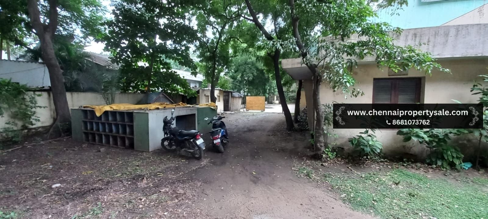 12160 Sqft Onroad Industrial Land with shed Sale in Ambattur