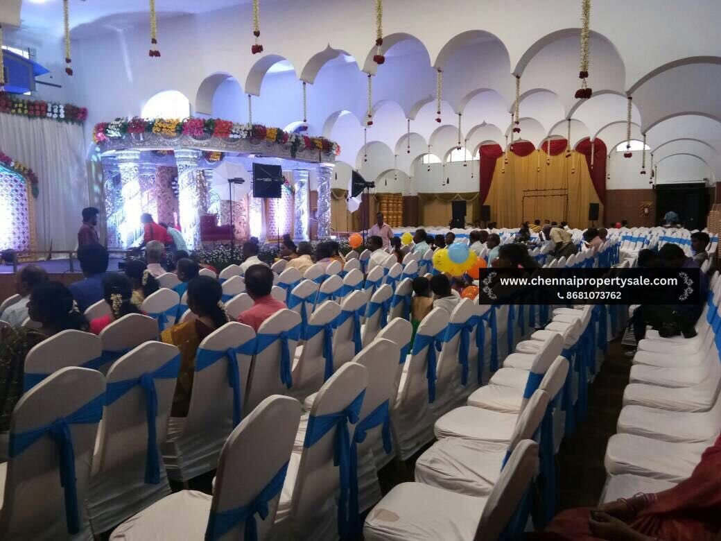 6 Ground Marriage Hall For Sale in Maduravoyal