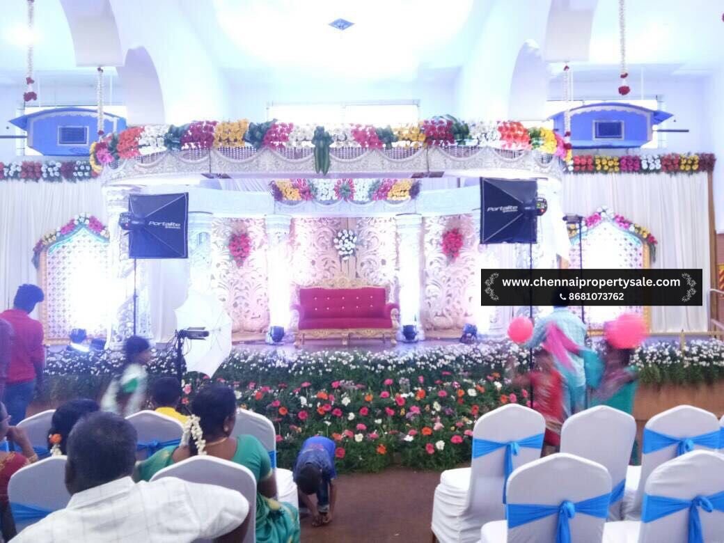 6 Ground Marriage Hall For Sale in Maduravoyal