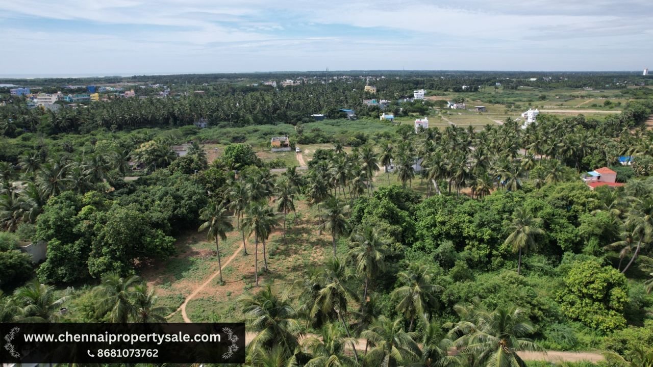 6.3 Ground Residential Plot sale in ECR Pudupattinam