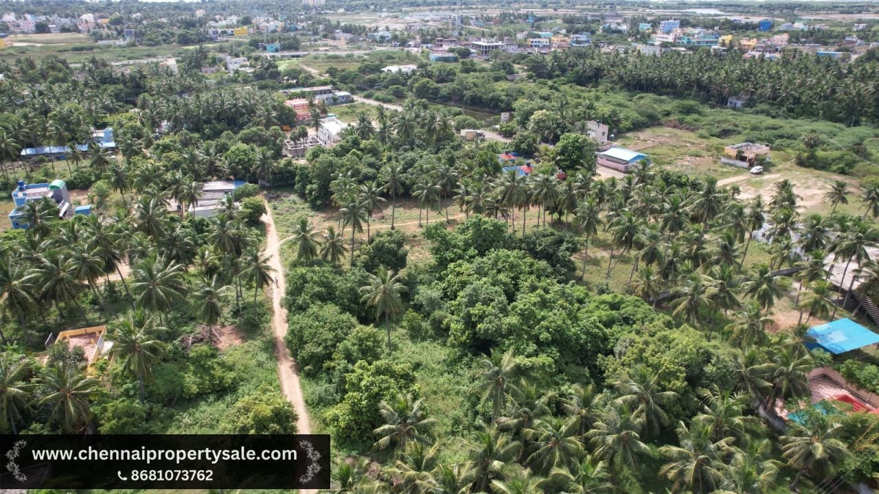6.3 Ground Residential Plot sale in ECR Pudupattinam