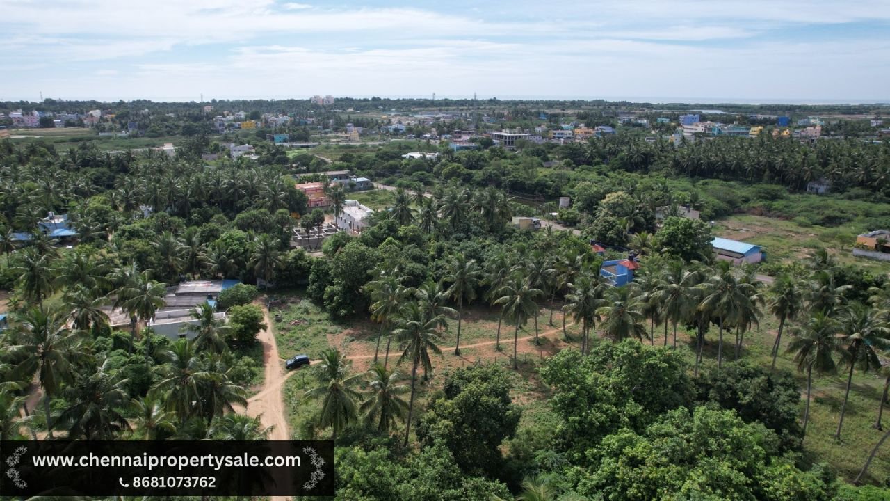 6.3 Ground Residential Plot sale in ECR Pudupattinam