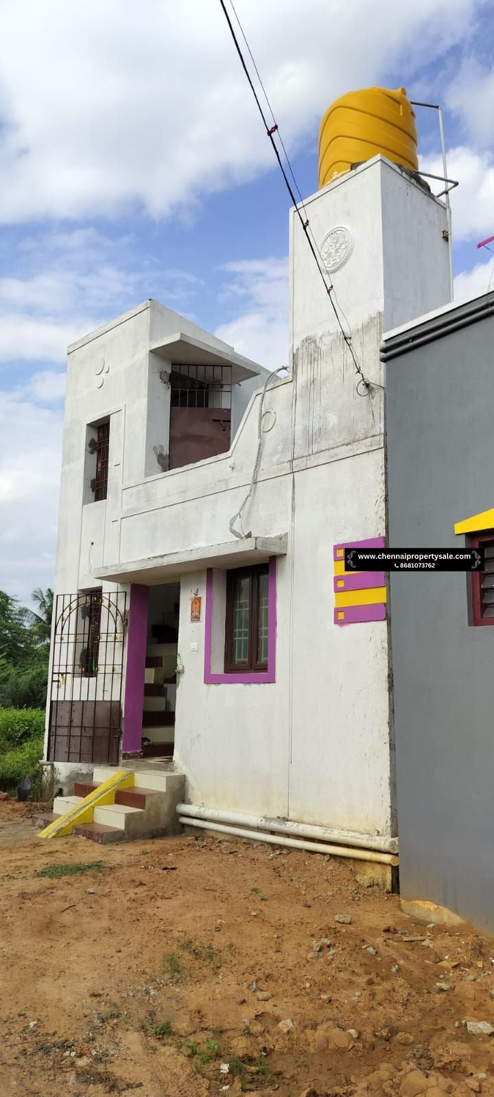 600 Sqft 2 BHK Individual House Sale in Aranvoyal near Thiruvallur
