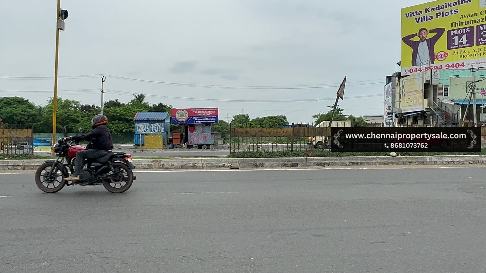 6976 Sqft Onroad Commercial Plot Sale in Sunguvarchatram