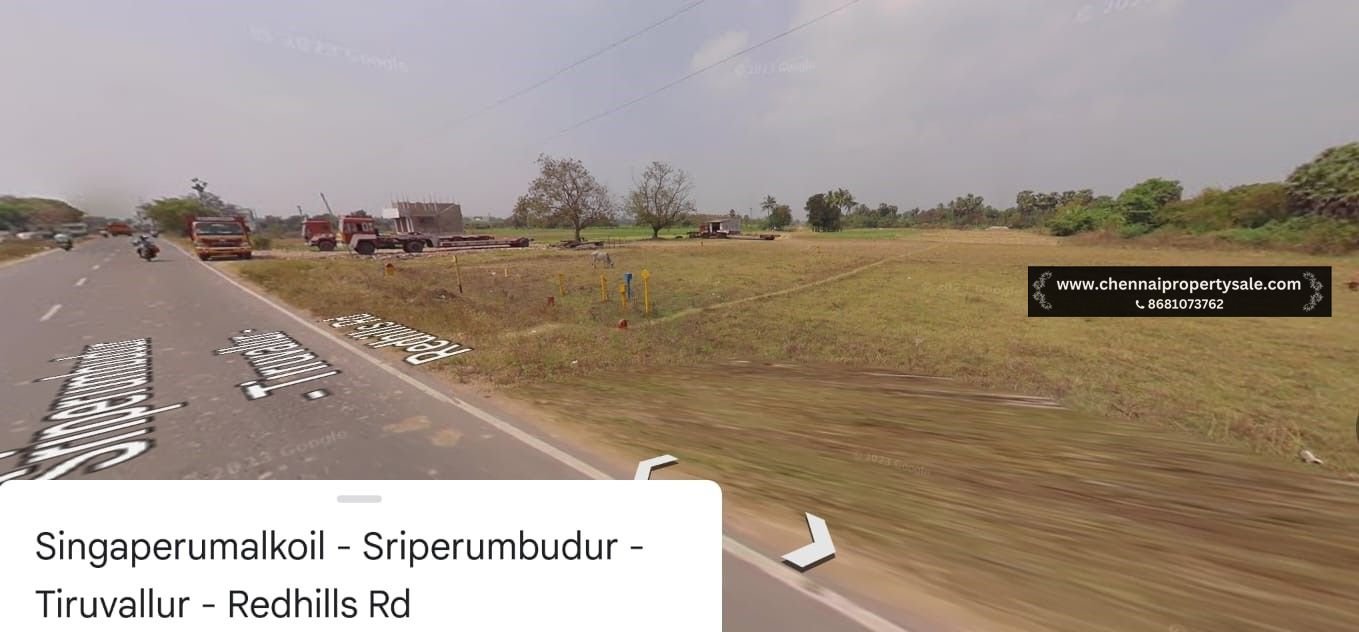 8720 Sqft Commercial Land Sale in Kilakondaiyur near Thiruninravur