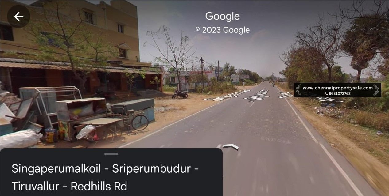 8720 Sqft Commercial Land Sale in Kilakondaiyur near Thiruninravur