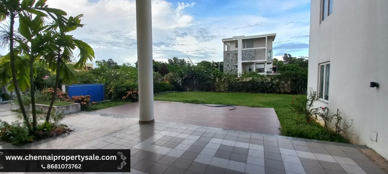 7600 Sqft 6 BHK Bangalow Sale in ECR Uthandi