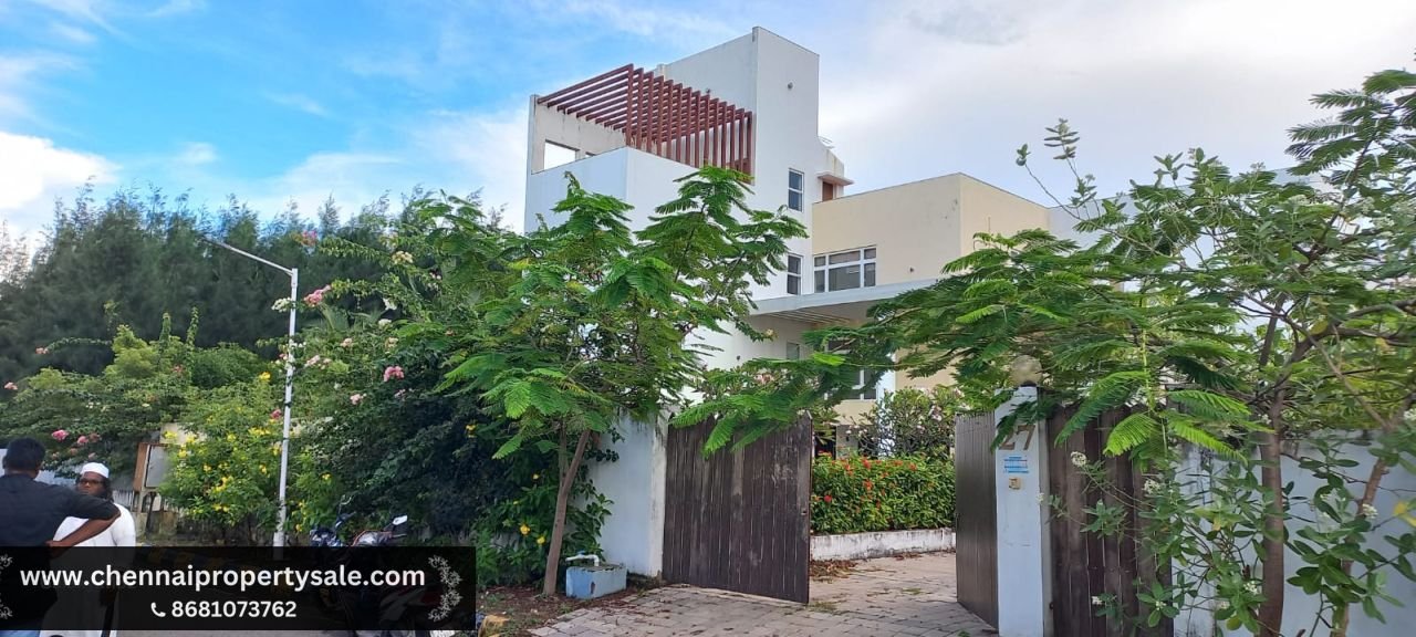 7600 Sqft 6 BHK Bangalow Sale in ECR Uthandi