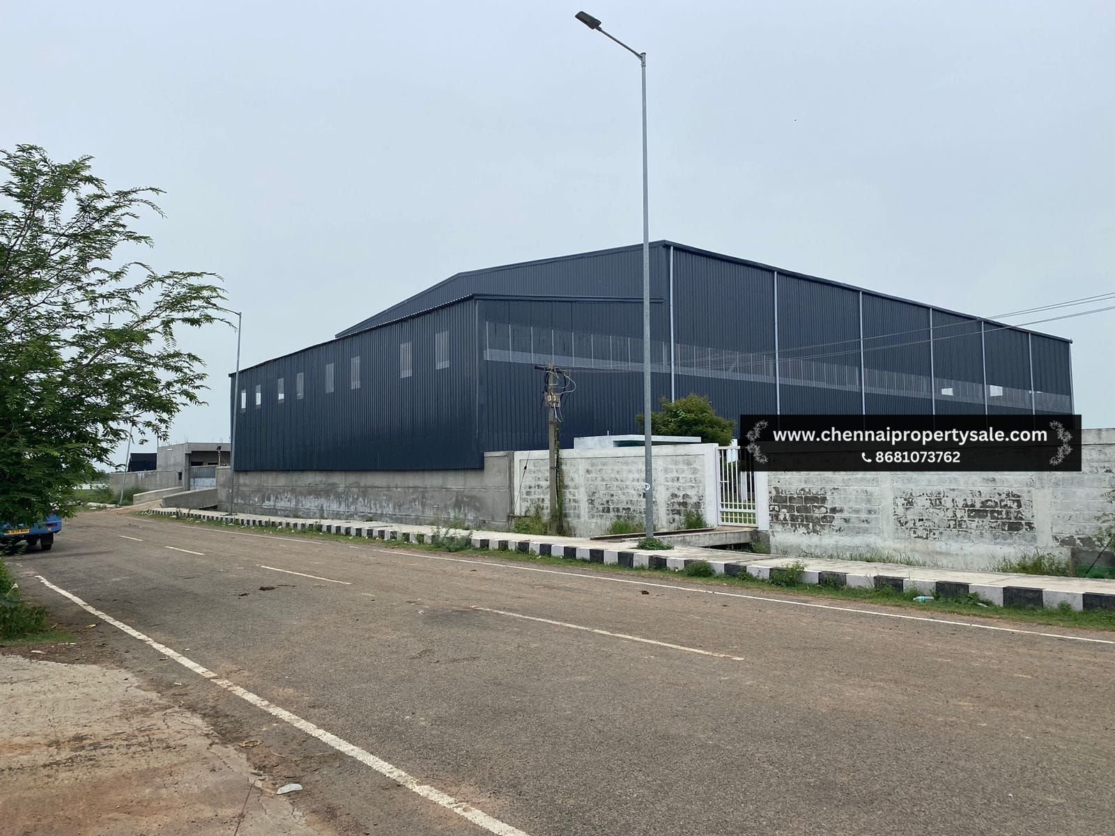 3 Acre Warehouse Sale in Pillaipakkam Sipcot
