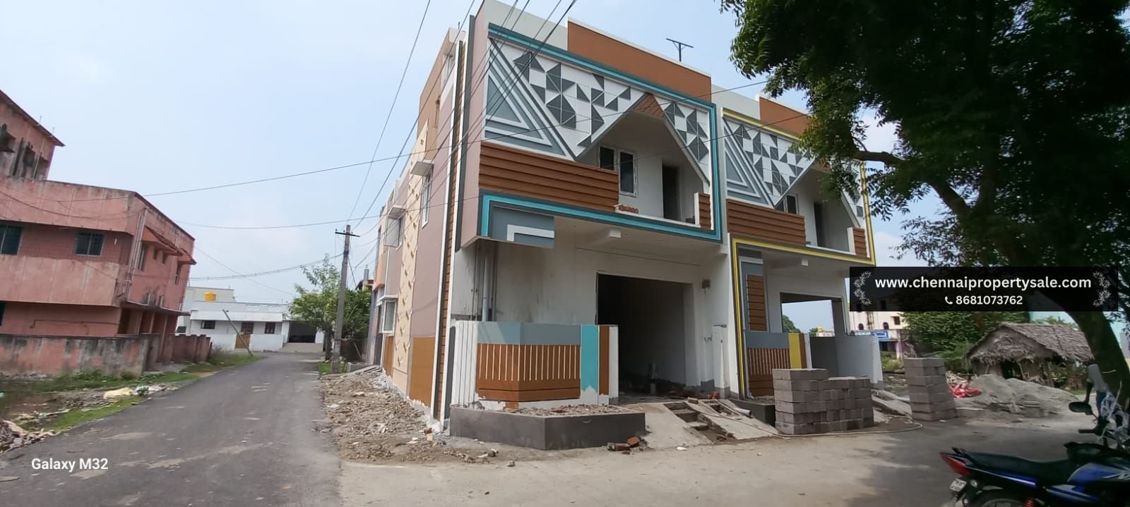1600 Sqft 3 BHK Duplex House Sale in Mangadu