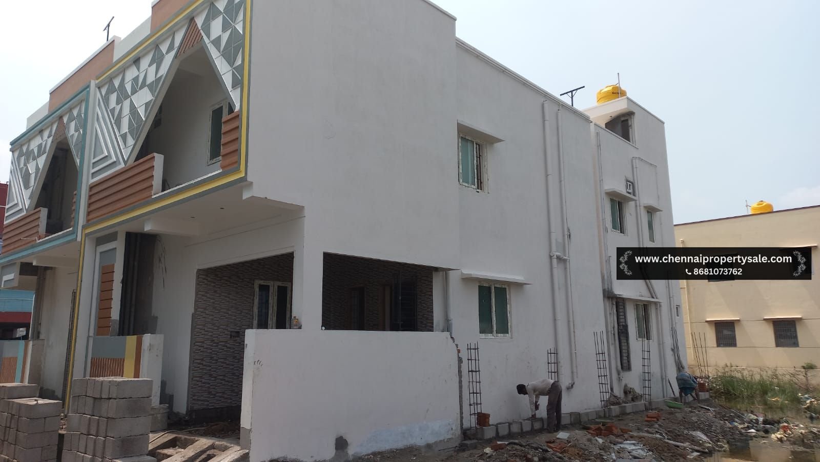 1600 Sqft 3 BHK Duplex House Sale in Mangadu