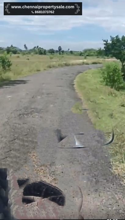 18 Acres Dry Land Sale in Vinnamangalam Near Arani