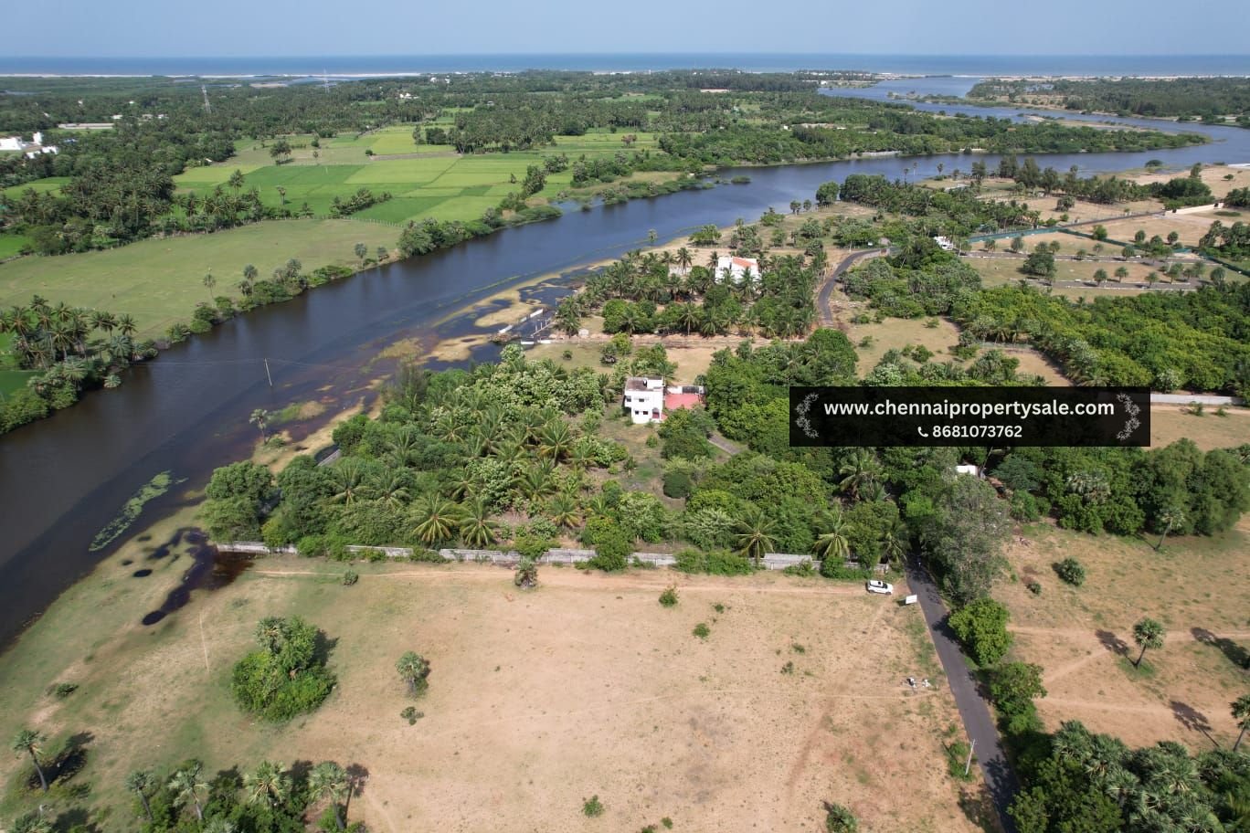 2 Acre Farm House Sale in ECR Near Kuvathur