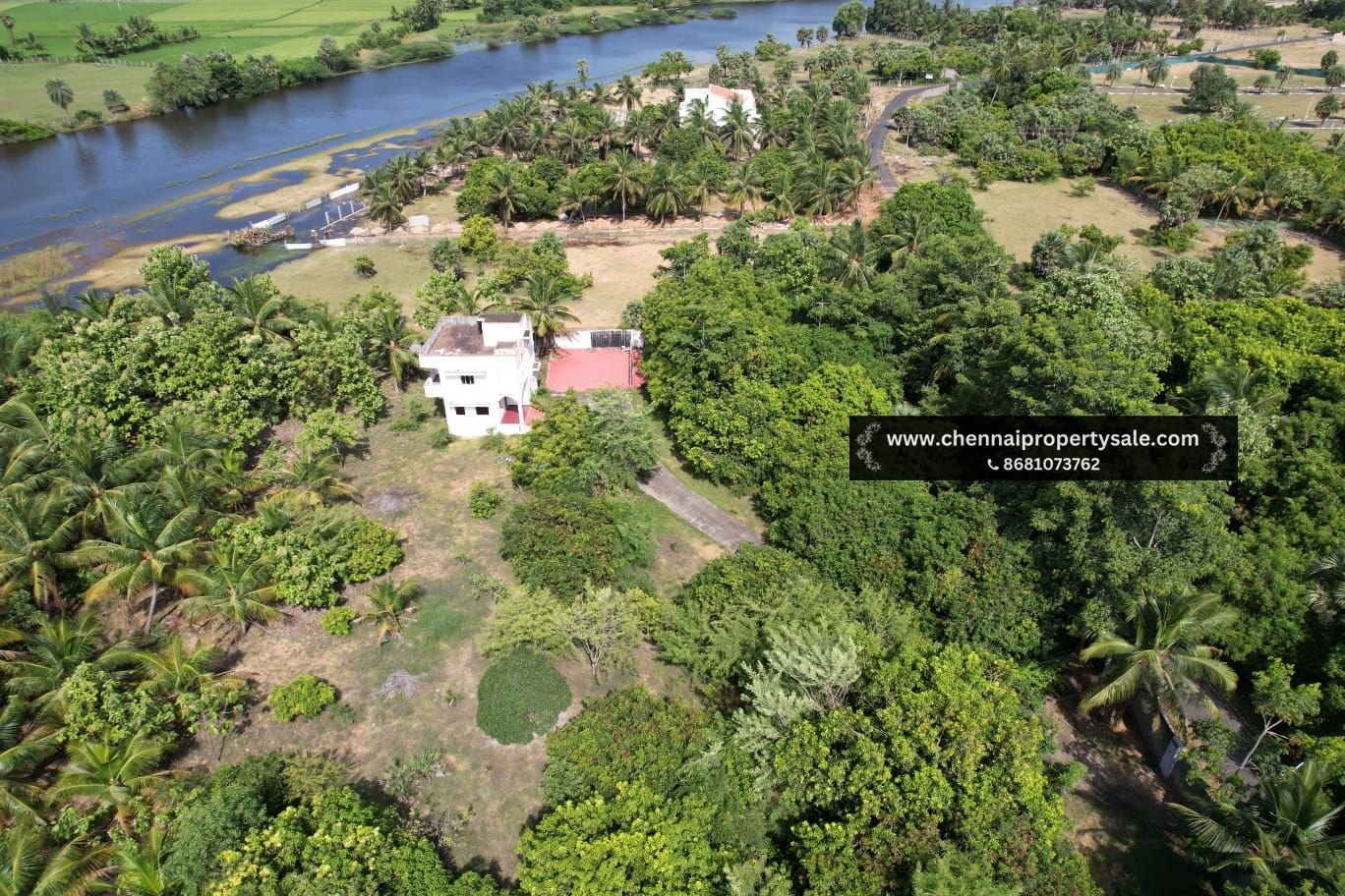 2 Acre Farm House Sale in ECR Near Kuvathur