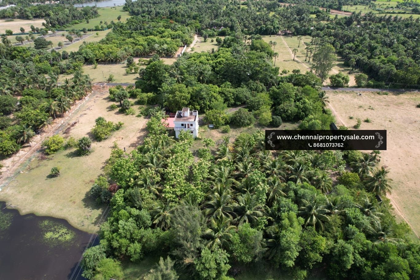 2 Acre Farm House Sale in ECR Near Kuvathur