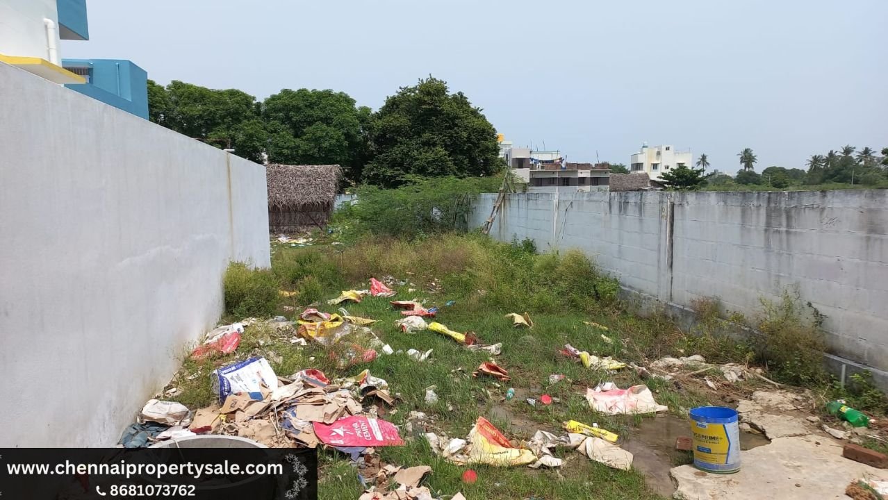 2070 Sqft Vacant Land Sale in Gerugambakkam