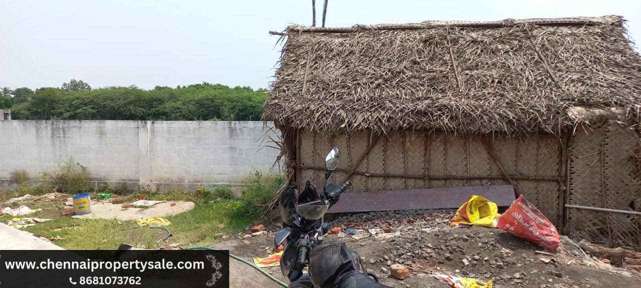 2070 Sqft Vacant Land Sale in Gerugambakkam