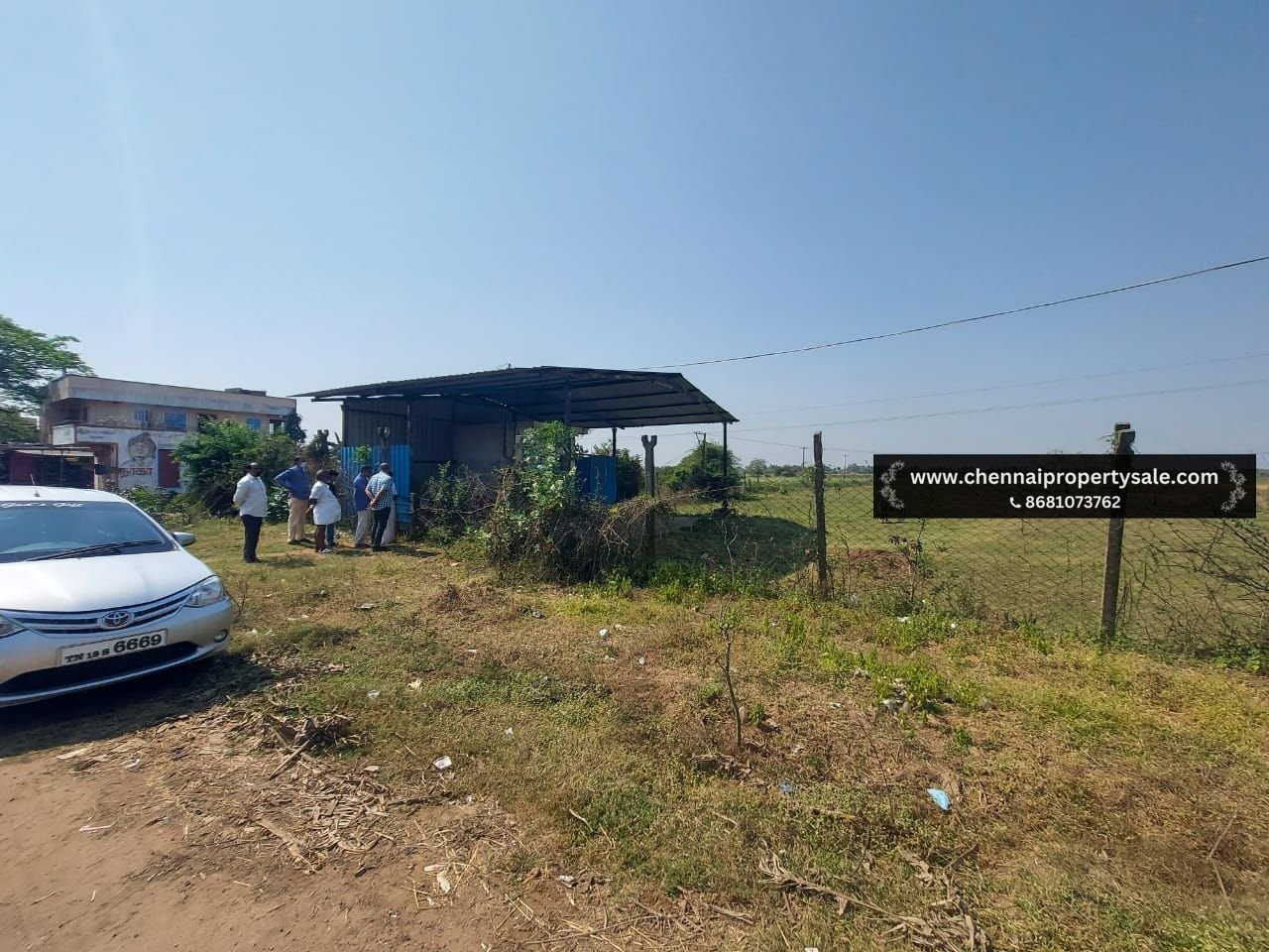 60 Acres Onroad Commercial Plot Sale in Pondavakkam near Arani