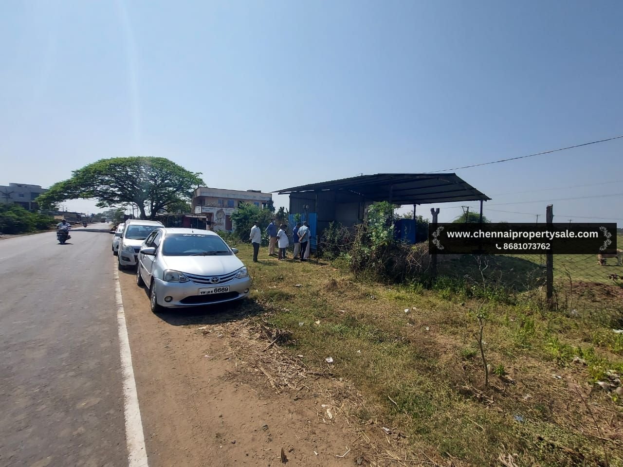 60 Acres Onroad Commercial Plot Sale in Pondavakkam near Arani