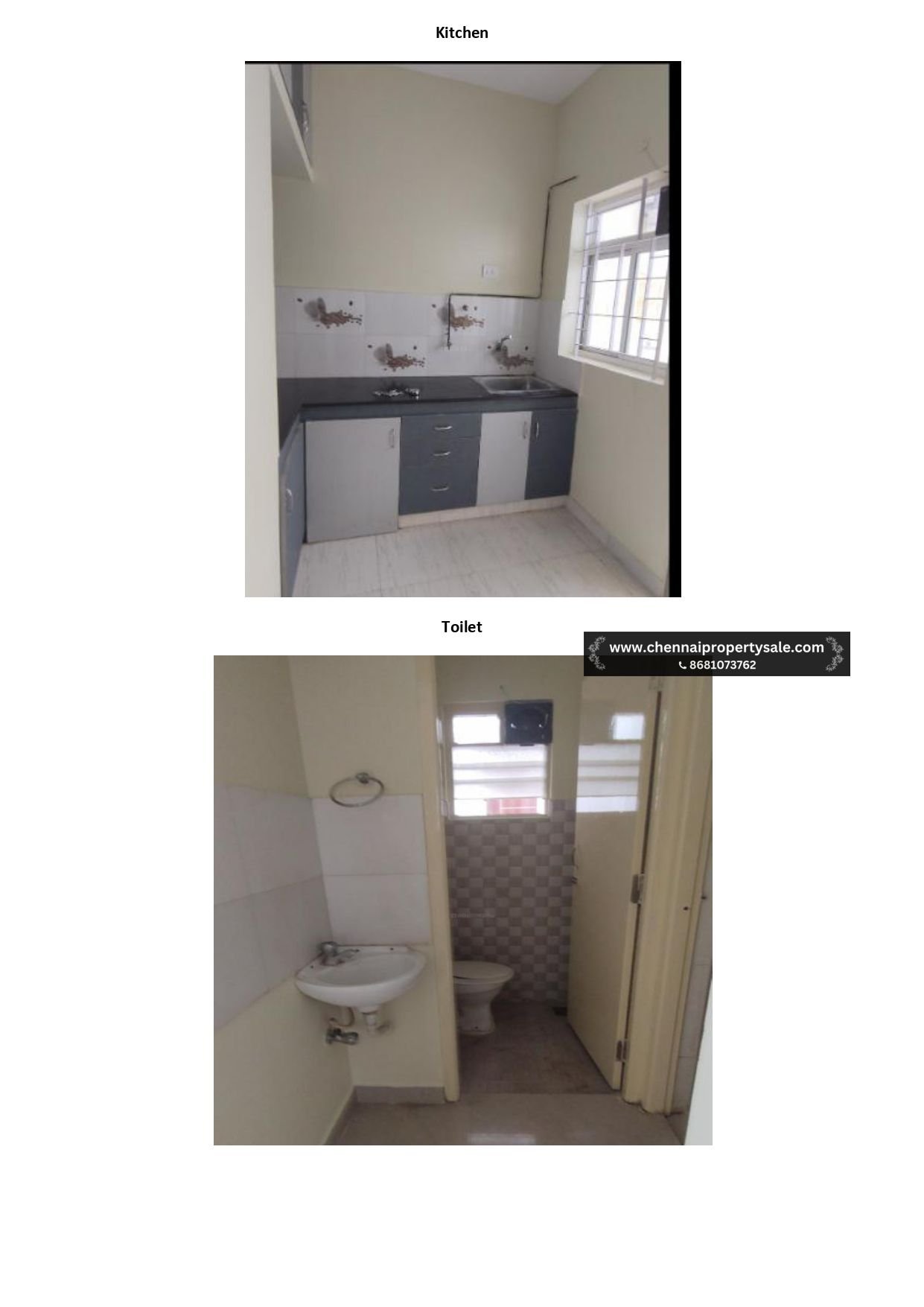 733 Sqft 2 BHK Flat Sale in Avadi Kannapalayam