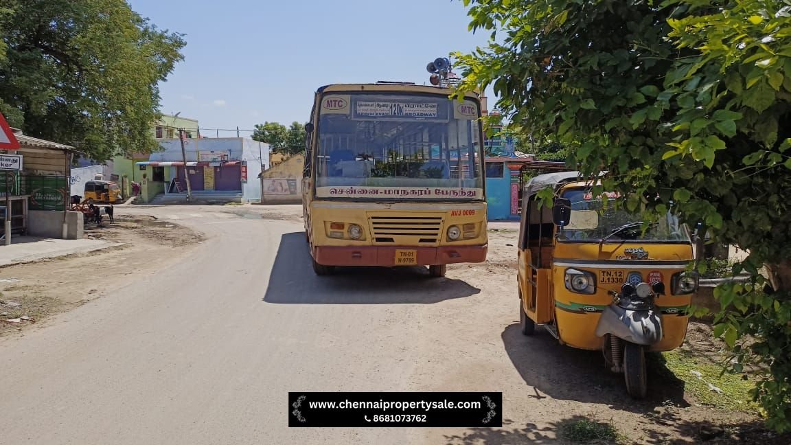 CMDA APPROVED EMI Plots Sale in Kilkondaiyur near Pattabiram