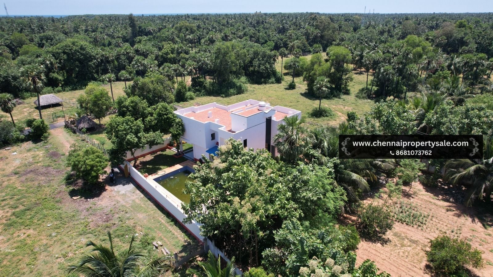 10200 Sqft New Farm House Sale in ECR Edaikazhinadu