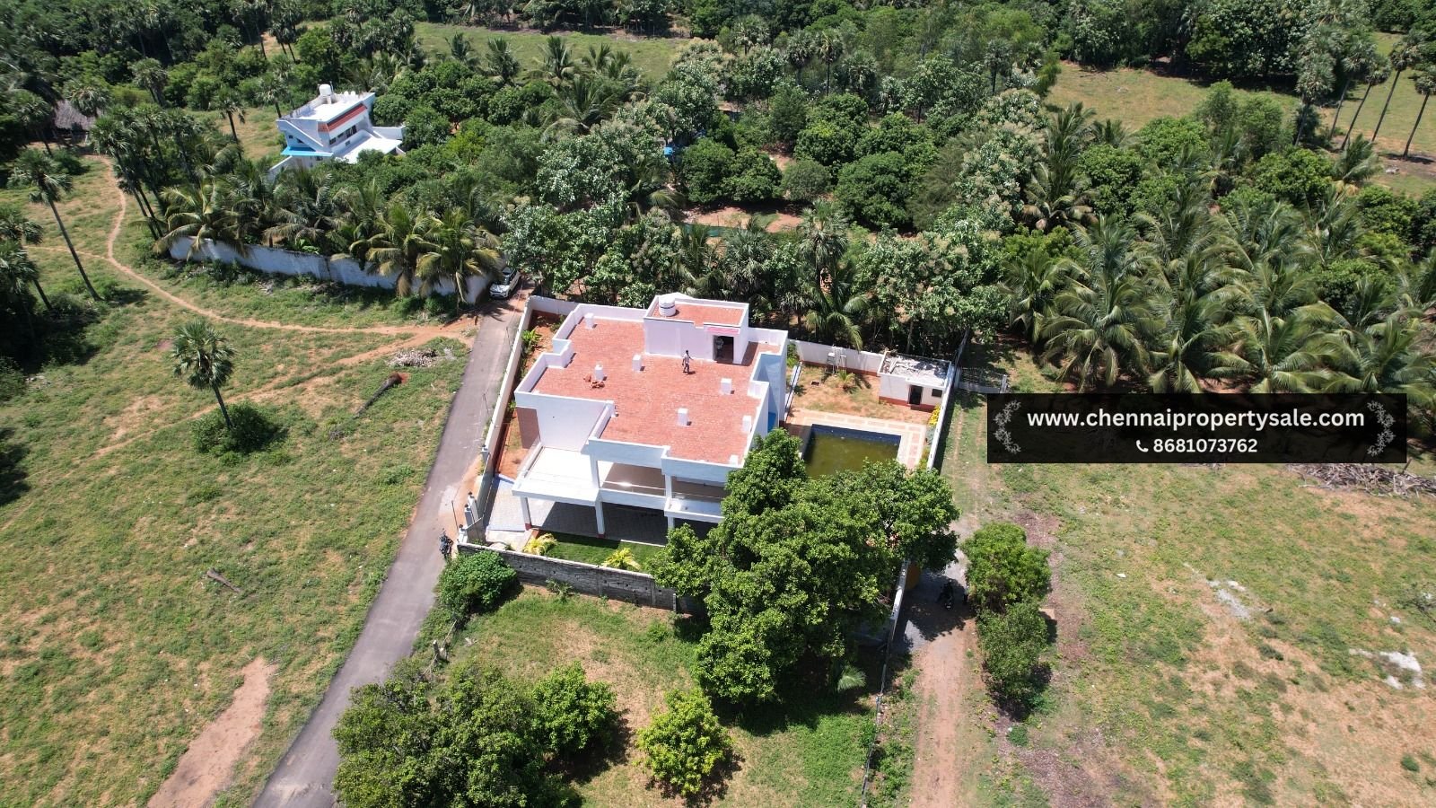 10200 Sqft New Farm House Sale in ECR Edaikazhinadu