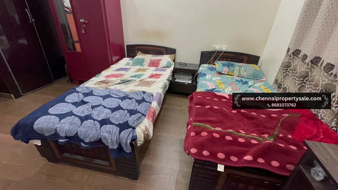 1203 Sqft 3 BHK Flat Sale in Perambur