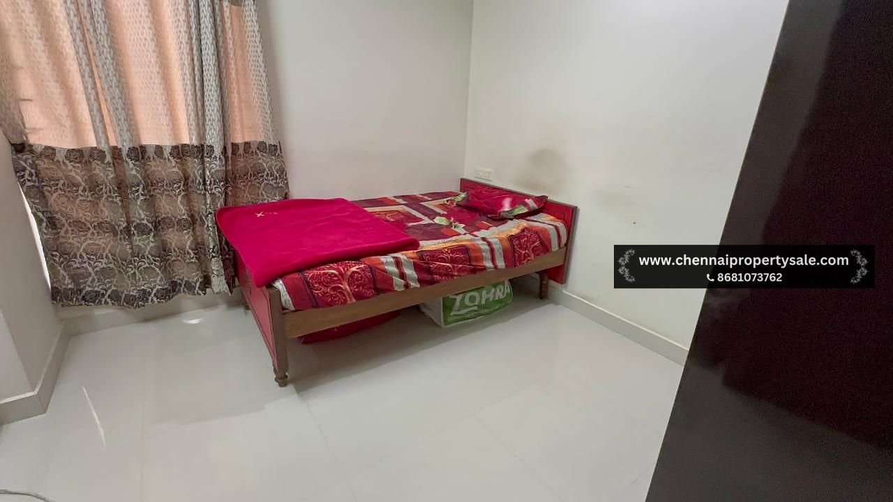 1203 Sqft 3 BHK Flat Sale in Perambur