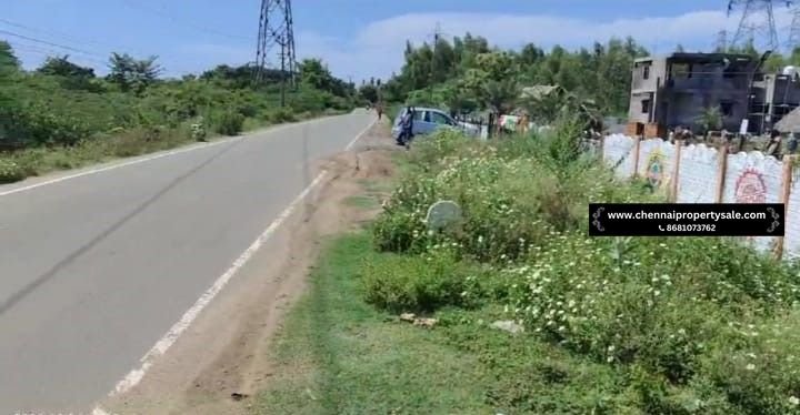 On Road CMDA Approved Plots Sale in OMR Navalur