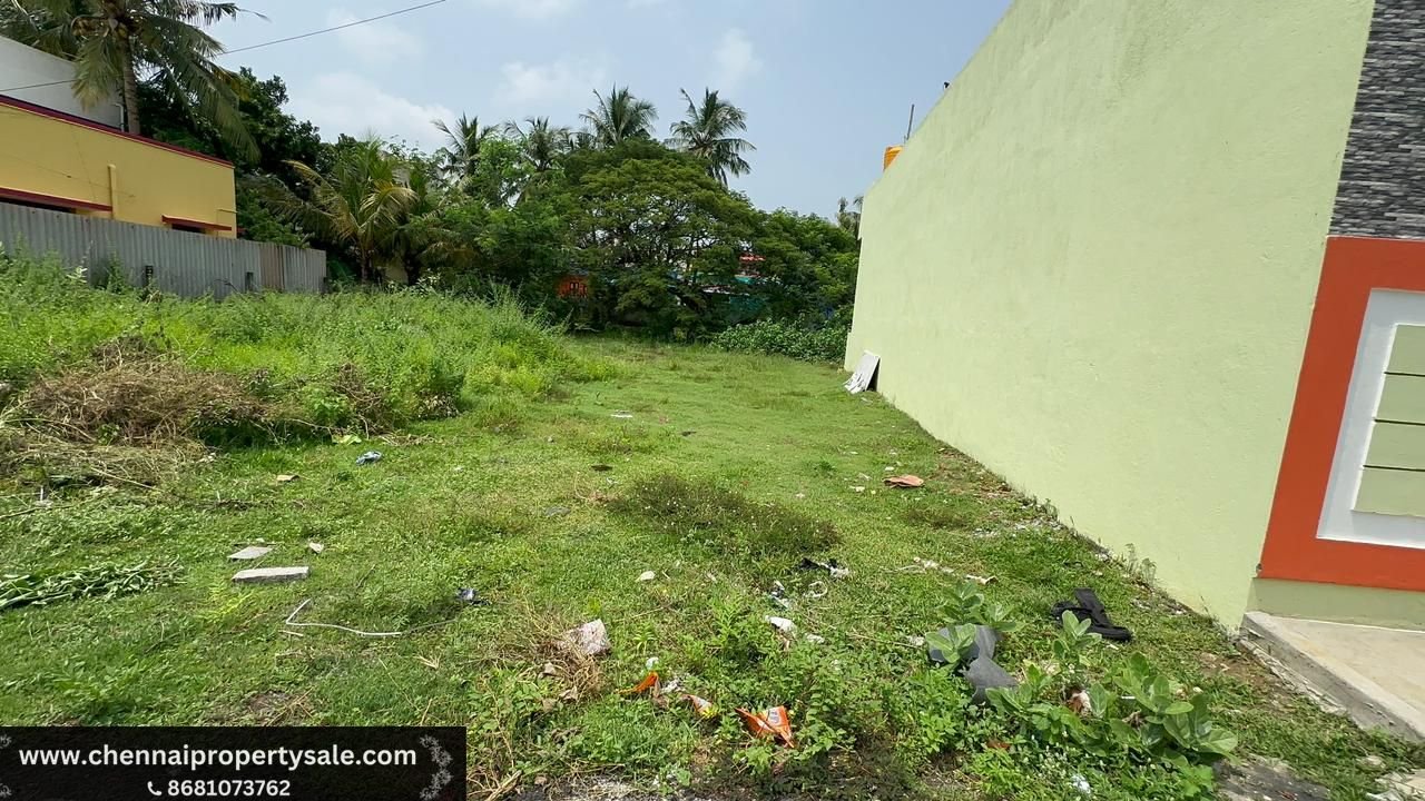 1239 Sqft Residential Plot Sale in Avadi Near Pattabiram